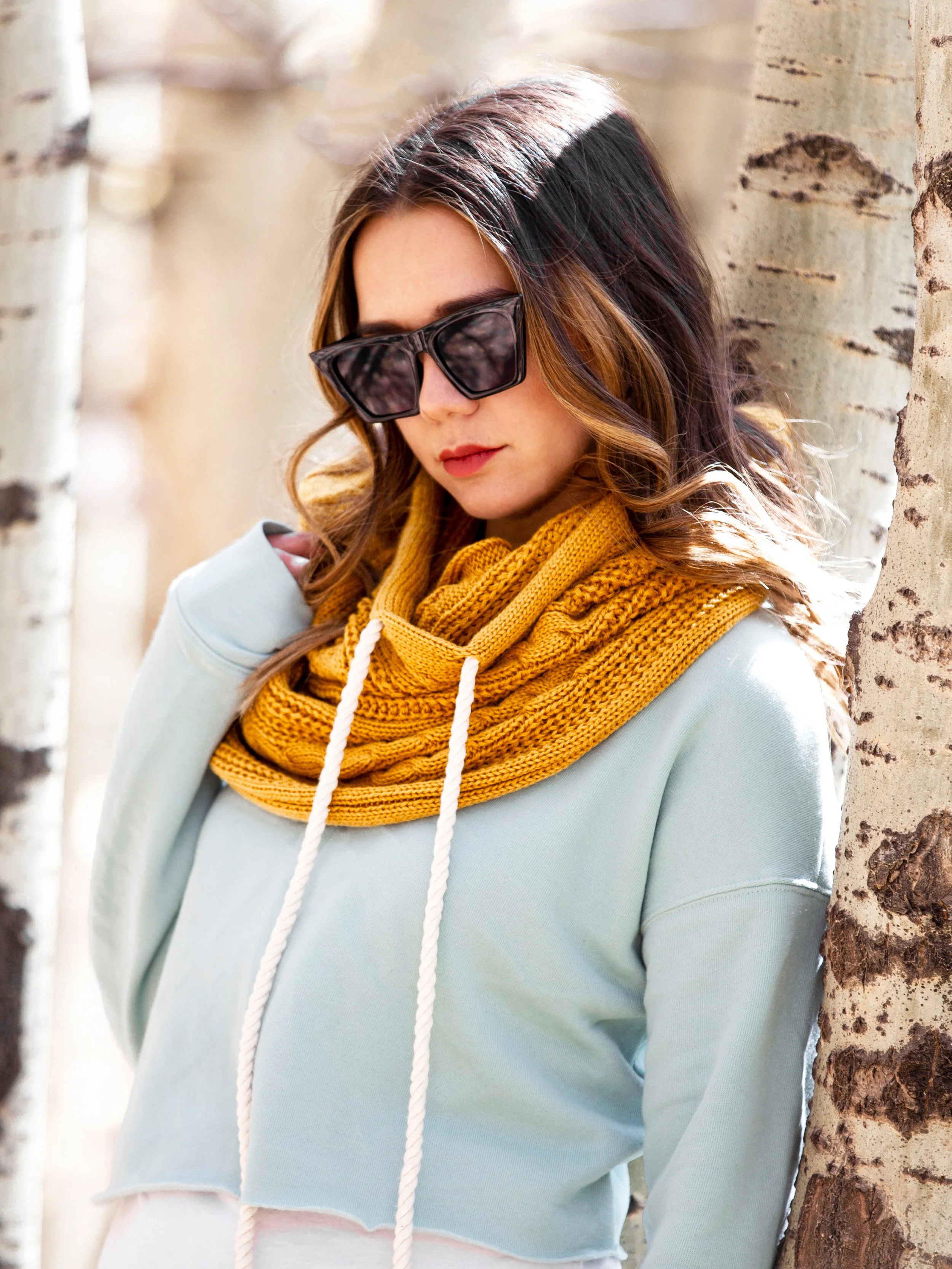 Pfeiffer Hood Scarf | Wanderlost — ELLA BLY